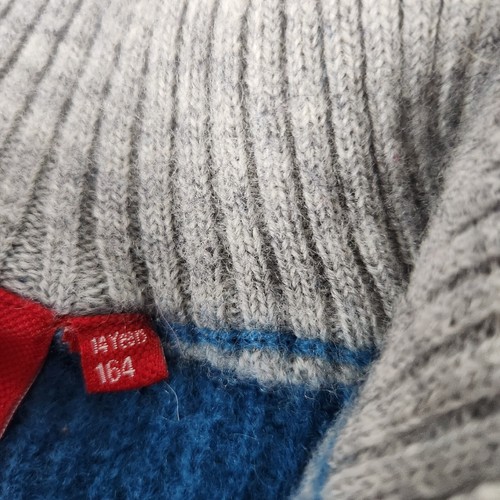 Ulvang Kids Wool Sweater Blue From Europe Sizing Is 14 Years - Picture 5 of 6