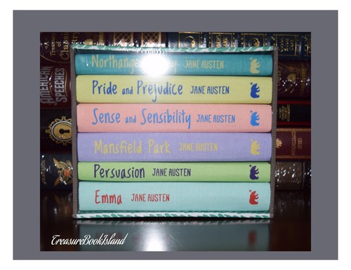 Jane Austen Collection New Hardcover Deluxe Sealed Box Gift Set Collectible - Picture 3 of 10