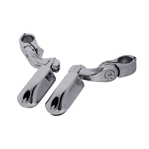 Pegstreamliner Passenger Footboard 1.25'' FootPeg Mount For Harley Touring 93-23 - Picture 12 of 12