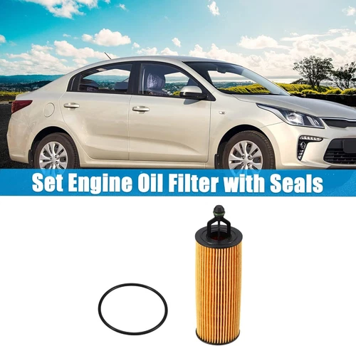 3PCS Oil Filter Set MO-349 For Chrysler Jeep Dodge RAM 3.2L 3.6L V6 Pentastar US - Picture 9 of 22