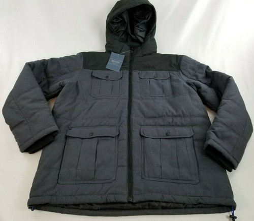 Regatta Great Outdoors Hombre Chaqueta Abrigo Parka Térmica RMN111 Gris Talla XXL $250 - Imagen 3 de 12
