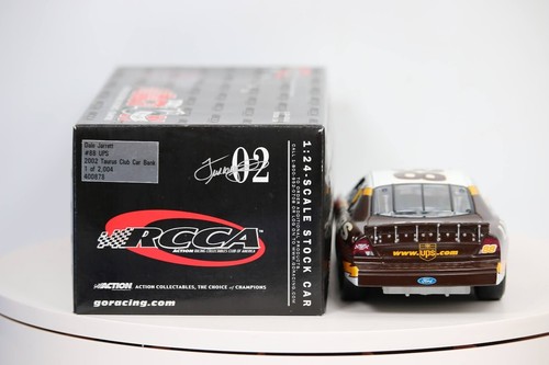 DALE JARRETT #88 UPS 2002 FORD TAURUS 1:24 SCALE BANK DIE CAST STOCK CAR - Picture 11 of 13