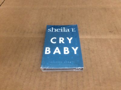  SHEILA E CRY BABY FACTORY SEALED CASSETTE SINGLE C5 D