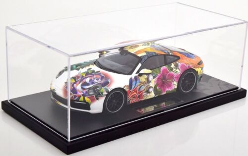 1:18 MINICHAMPS 2019 PORSCHE 911 CARRERA 4S FLOWER DESIGN 155067329 - Picture 2 of 8