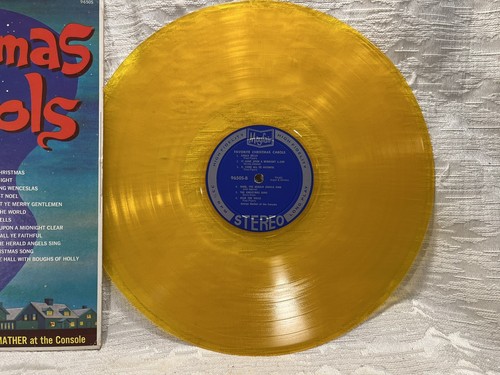 Rare Unique Favorite Christmas Carols, The Pied Pipers Orange Vinyl Pressing -LP - Picture 6 of 7