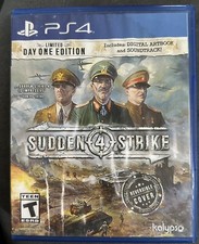 Sudden Strike 4 - Limited Day One Edition (Sony PlayStation 4, PS4, 2017)