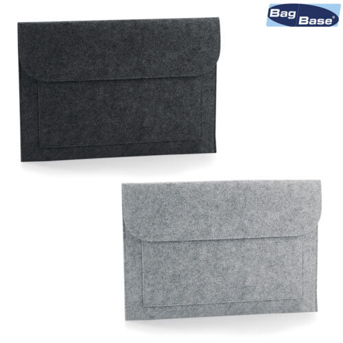 BagBase Polyester Felt Document Slip Laptop Sleeve Bag Protective Cover BG726 - Picture 1 of 7