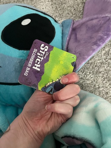 Stitch “Palm Smiles” Slumber Bag With Pillow - Picture 4 of 4