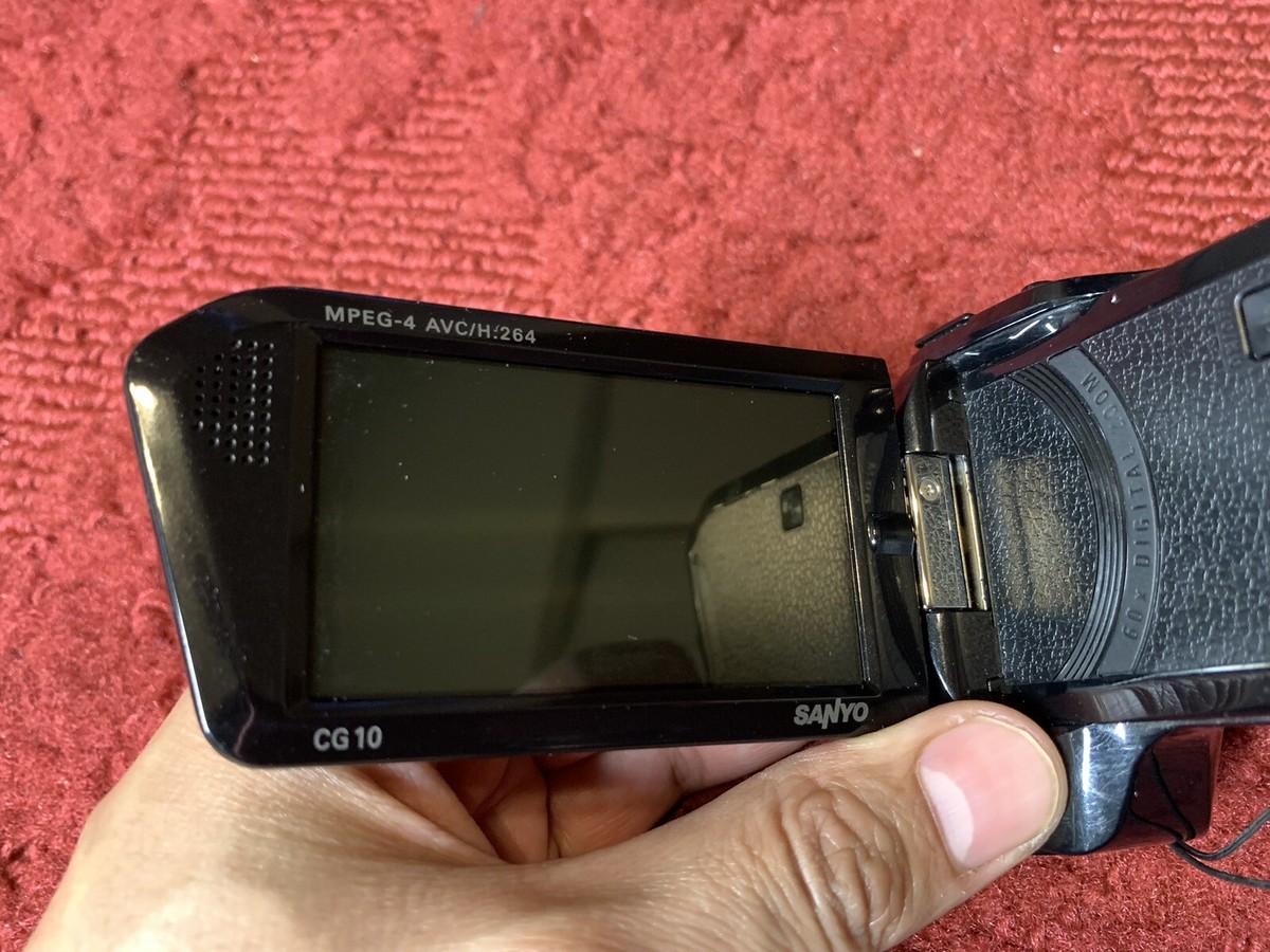 Sanyo Xacti VPC-CG10 MPEG-4 AVC/H.264 HD 10MP Dual Camera Sanyo Xacti VPC-CG10 MPEG-4 AVC/H.264 HD 10MP Dual Camera