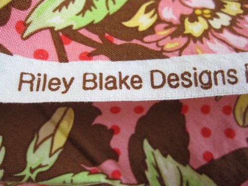 Riley Blake 4 Yards Fabric Nantucket Summer Jody Taylor Pink Brown Green Floral - Picture 6 of 8