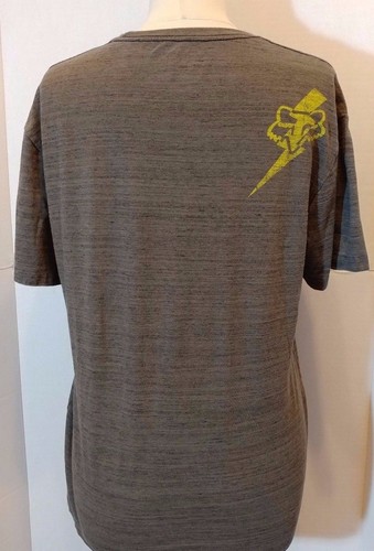 FOX Rider Ultimate Premium Calce Ajustado - Para Hombre M Gris/Amarillo - Logo - Imagen 5 de 10