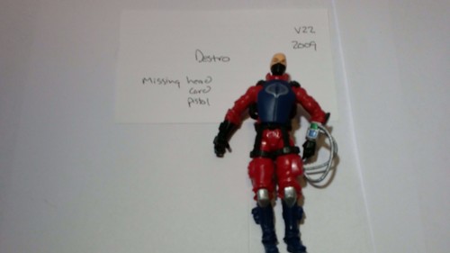 G.I. Joe Destro (v22) 2009 InComplete - Picture 4 of 4