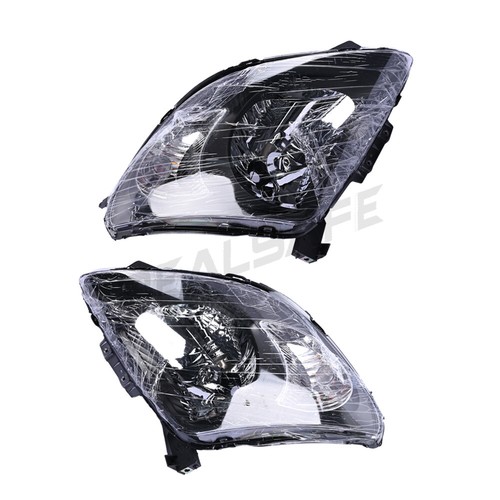 LH+RH Head Light Lamp 2005~2011 Black Fit Suzuki Swift Sport RS416 AU - Picture 9 of 9