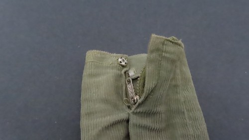 Vintage 1960's Mattel Barbie Ken Olive Corduroy Suit PAK Zip Slacks Only - Picture 4 of 6