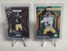 2023 Panini Prizm Kenny Pickett Base + Green Emergent Insert #249/#H-5 Steelers
