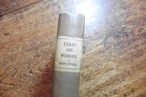 SCARCE 1871 PRIVATELY PRINTED ESSAY ON WOMAN EROTIC OBSCENE PARODY OF ALEX.POPE - Imagen 2 de 10