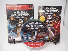 Star Wars Battlefront II (PS2, 2005) – Tested & Working – CIB (Greatest Hits)