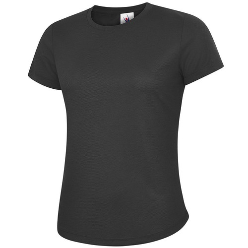 Ladies Gym T-Shirt Uneek Sports Tee Wicking Polyester Casual Workwear UC316 - Picture 7 of 16