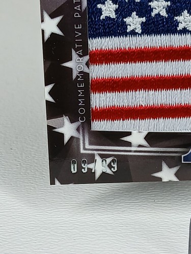 Abby Wambach 2016 Topps US Olympic & Paralympic Team Patch Card SP /99 #USAF-AW - Picture 3 of 3