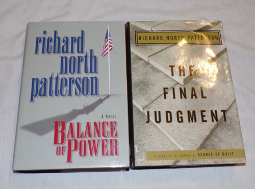 Lot 11 Richard North Patterson HB DJ Thriller Mystery Books Exile 1st Editions - Picture 5 of 6