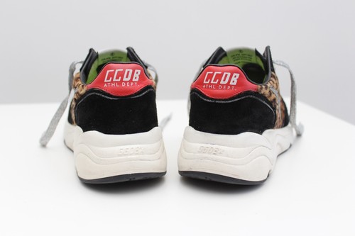 Damen Golden Goose GGDB Laufsohle Low Top Sneaker RAR Leopard Größe 37 - Bild 14 von 20