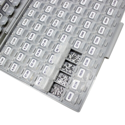 Aidetek 0805 SMD 144 x 100pcs Rohs 1% Ingegneria Campione Resistore Kit - Foto 10 di 10