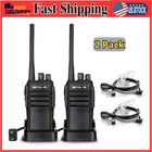 Rt21 Walkie Talkies with Earpiece and Mic Set, Adults Long Range 2 Way Radios