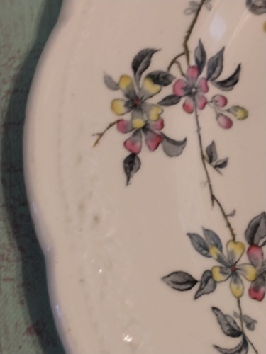 Antique England Ceramic Platter c. 1873 - Picture 16 of 20