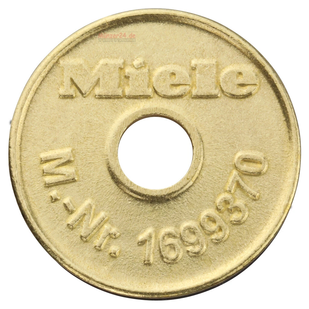 50 x Miele Wertmarke WM 2, 1699370, Waschmarke, Waschmarke für 