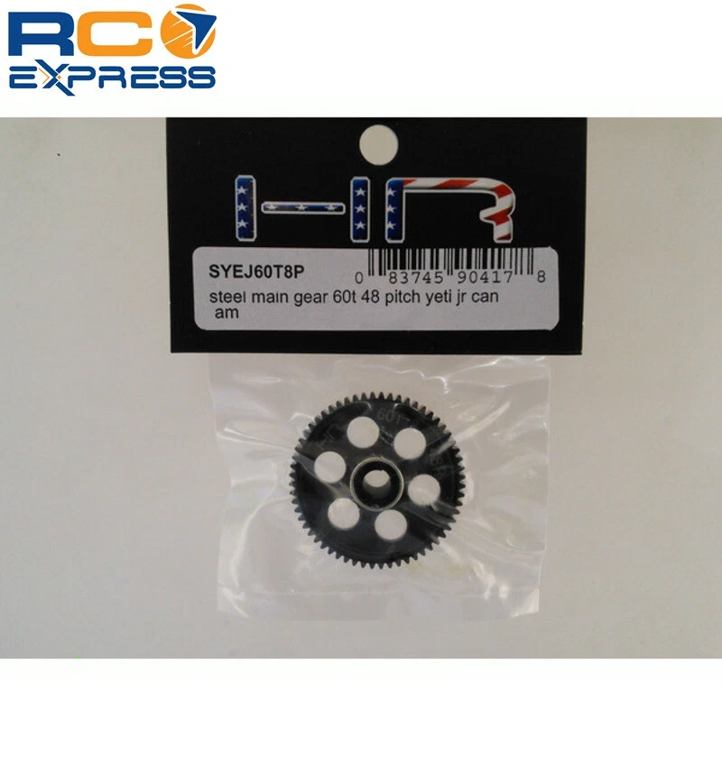 Hot Racing Axial 1/18 Yeti Junior Score 60T 48P Steel Spur Gear SYEJ60T8P - Image 3 of 3