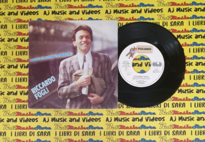 LP*45 7''RICCARDO FOGLI Sulla buona strada Greta 1985 italy CGD PARADISO 10596