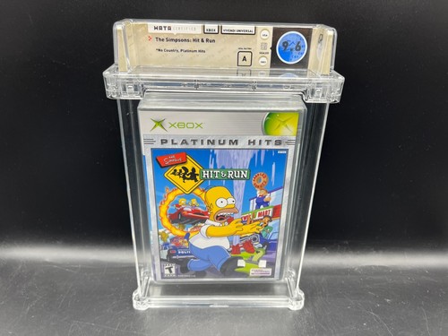 The Simpsons: Hit & Run Platinum Hits Xbox WATA 9.6 A FACTORY SEALED MINT VGA - Picture 1 of 6