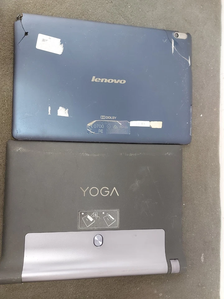 2X Lenovo Tablet JobLot Bundle (Damaged/Faulty) For Parts Only — Untested — #10 - Image 2 of 4