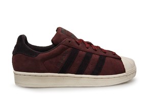 Mens Adidas Superstar J - CM8093 - Maroon-Night Brown-Gold Trainers ... ... Homme-Adidas-Superstar-J-CM8093-Marron-nuit-MARRON-