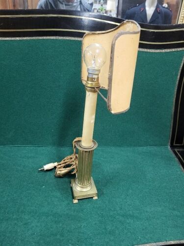 Lampe aus Bronze Säule - Bild 3 von 11