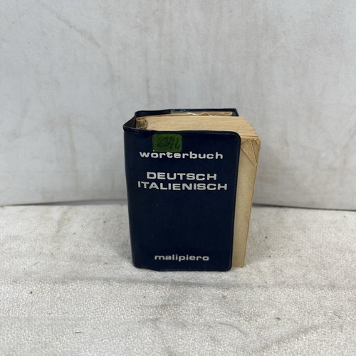 DEUTSCH - ITALIENISCH WÖRTERBUCH - MALIPIERO 1973