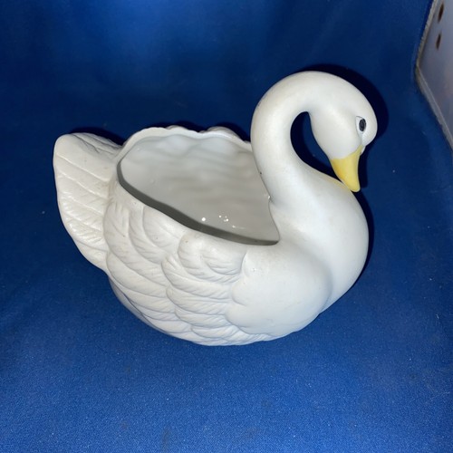 Vintage Swan Planter Off White - Picture 2 of 2