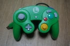 Club Nintendo Official Limited Luigi Green Blue Gamecube Controller GC game Wii