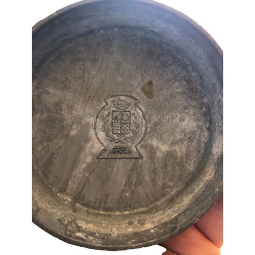 Vintage Pewter 1/2 Liter Measuring Cup/Tankard, Mark on Bottom - Picture 7 of 10