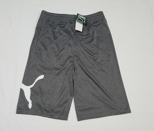 Puma Boys YouthTraining Basketball Gym Athletic shorts Gray - Picture 9 of 10