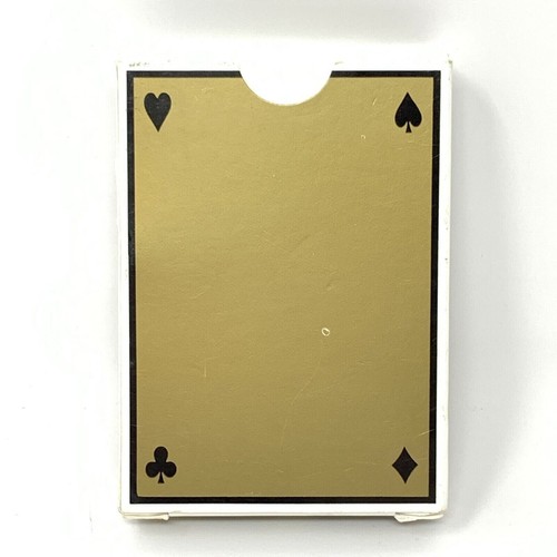 Gemaco Poker Playing Cards Beautyrest By Simmons Promotional Deck Black Gold - Picture 2 of 8