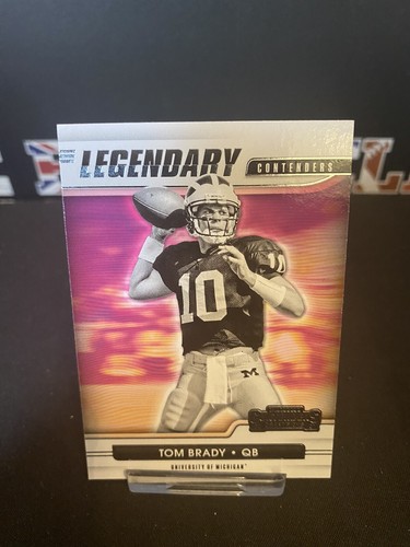 2021 Panini Contenders Draft Picks Legendary Tom Brady #7 B2-T3 - Foto 1 di 2