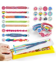 Friendship Bracelet Making Kit Toys, Crafts String Maker Tool, Bracelet DIY Gift