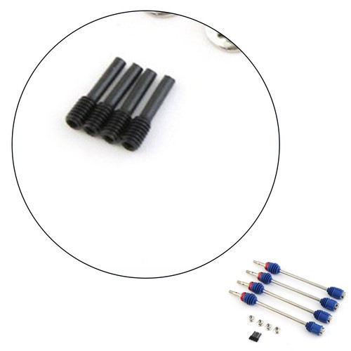 Ejes de transmisión de acero para Traxxas 5451R T-Maxx 3.3, Nitro Revo, E-Revo sin escobillas - Imagen 6 de 13