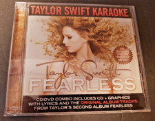 Taylor Swift: Fearless - Karaoke CD/DVD Set Complete Excellent Condition