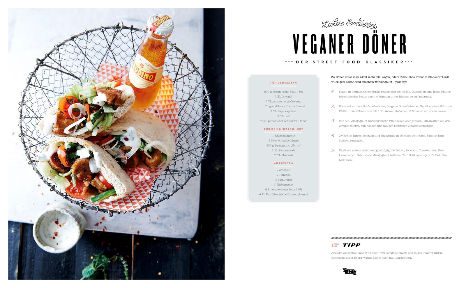 Thumbnail - Vegan Auf Die Hand | Jörg Mayer | Buch | 144 S. | Deutsch | 2021 |