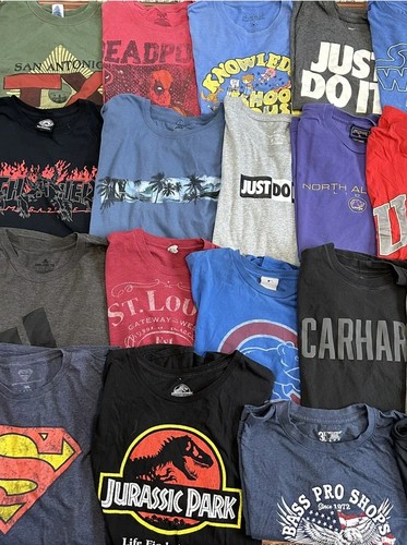 *Lote ligeramente usado de 25 piezas mezcla de ropa para hombres envío de reventa al por mayor a granel - Imagen 11 de 12