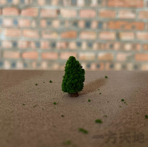 Simulazione miniatura pino bonsai albero foro piante scena oggetti di scena modello display giocattolo - Foto 10 di 25