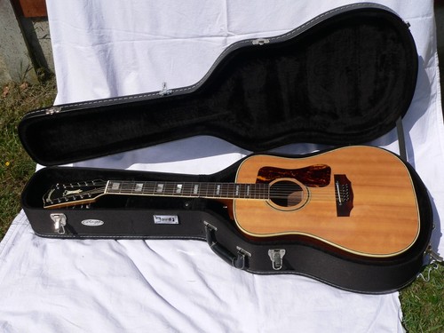 1978 Kiso Suzuki Japan 9513 12-string acoustic guitar and hard case Guild D55-12