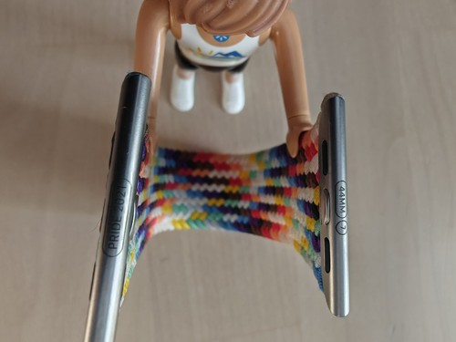 Genuine Apple Watch Solo Braided Loop Band Pride 2021 Edition 45mm 49mm Size 7 ✅ - Picture 9 of 15